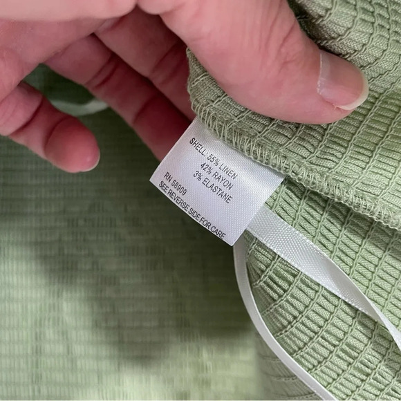 Gianni Bini Angel Squareneck Blouse Smocked Balloon Sleeve - Picture 5 of 8